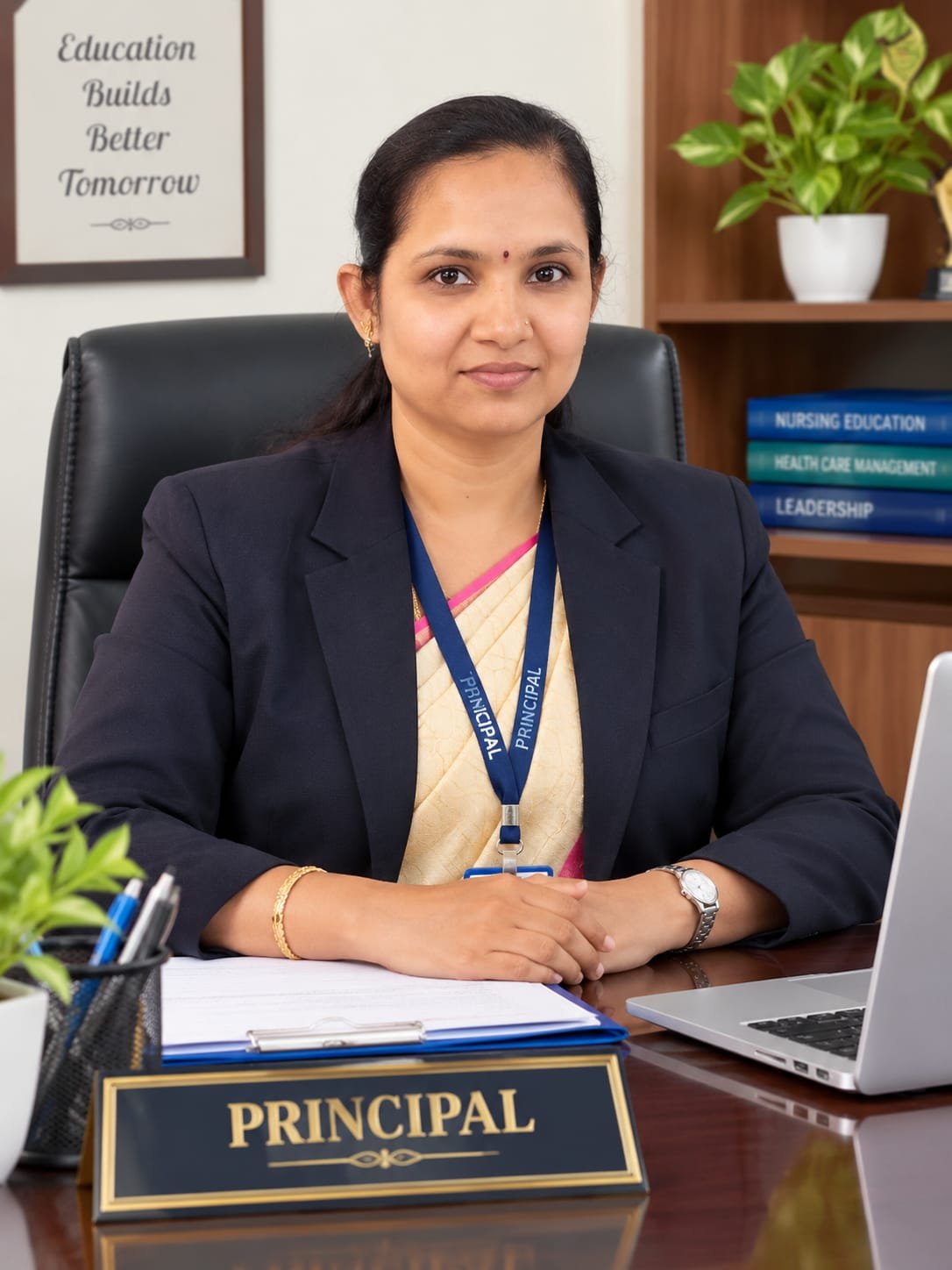 Prof Ashwini M S — Principal — B.Sc Nursing